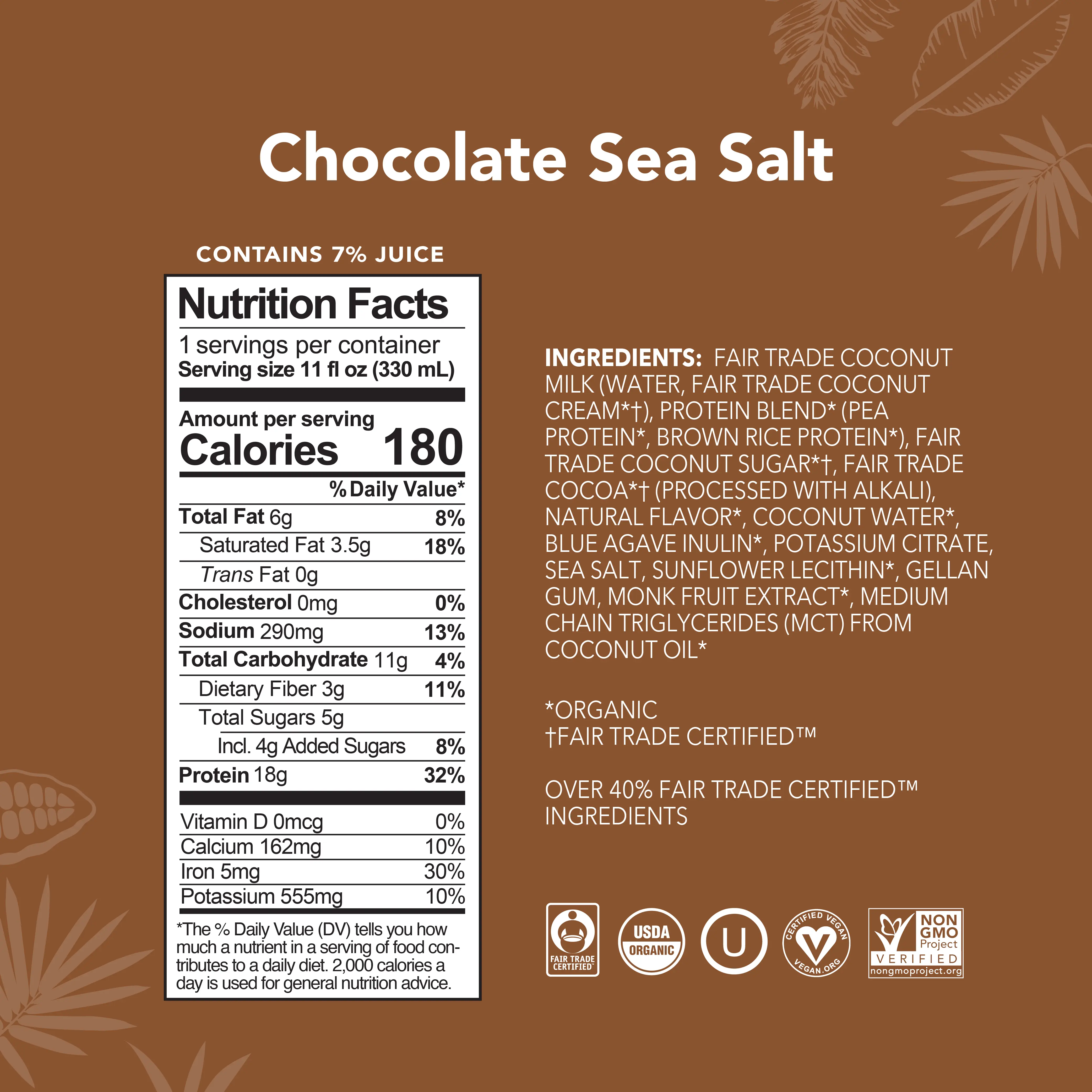 Chocolate Sea Salt - Protein Drinks - Image 5