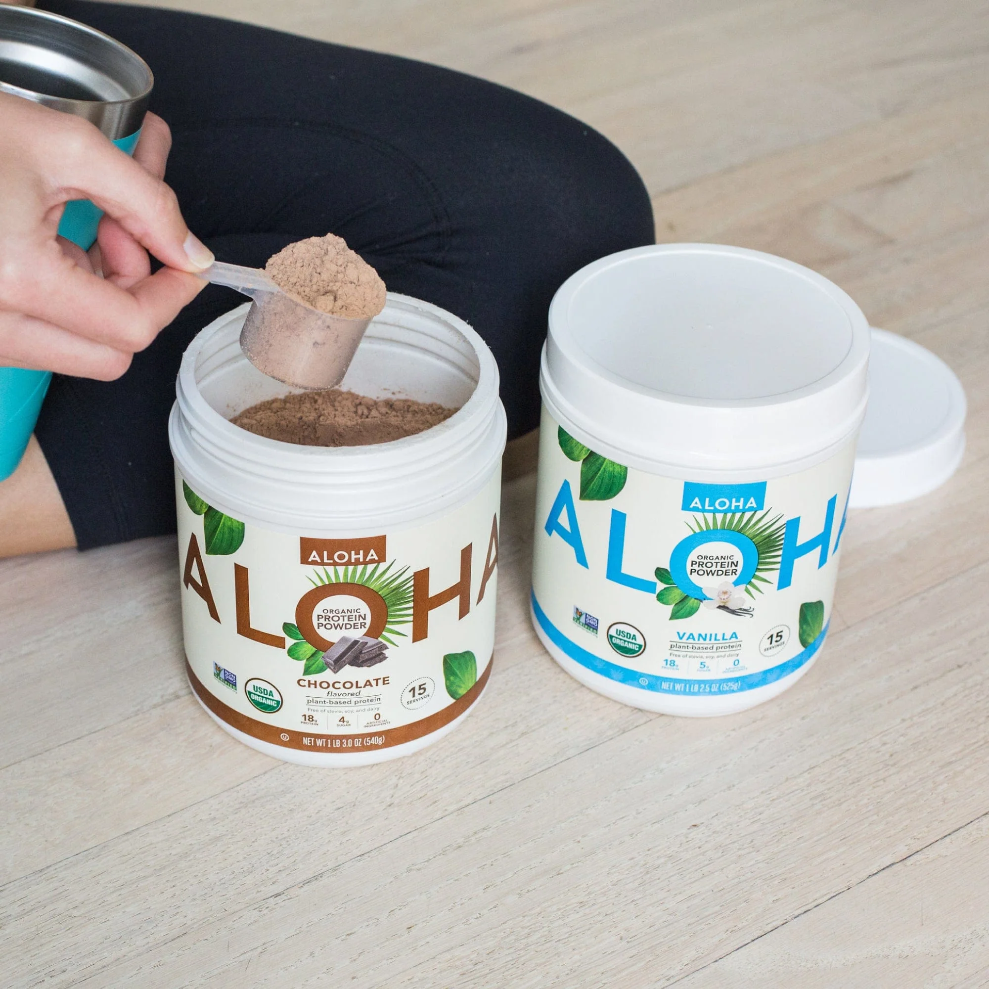Chocolate + Vanilla Protein Powder Combo - Image 6