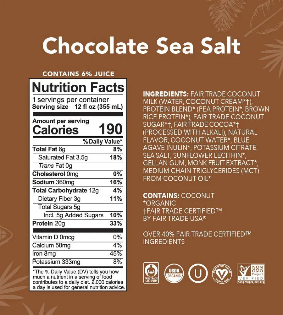 ALOHA Protein Drink Variety Pack (Pack of 12) - Image 2
