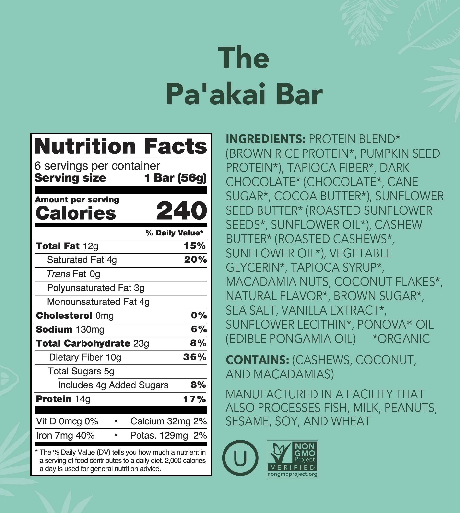 The Pa'akai Bar - Protein Bars - Image 3